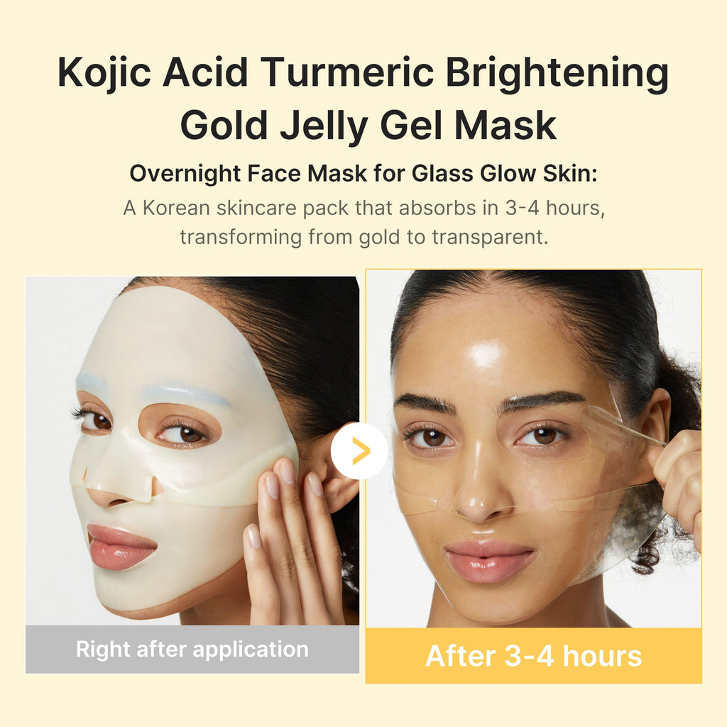 [Subscr.] Kojic Acid Turmeric Gold Jelly Gel Mask