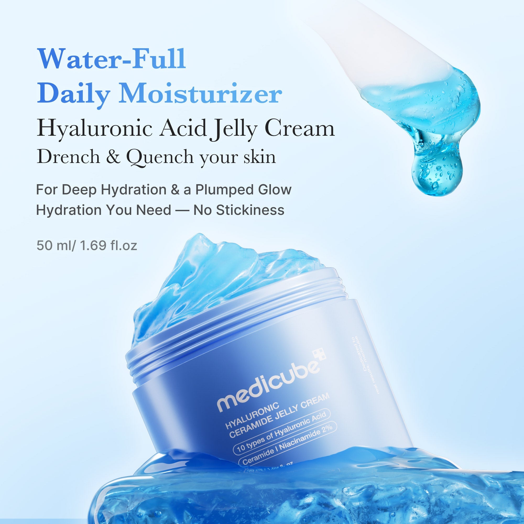 [Subscr.] Hyaluronic Ceramide Moisturizing Jelly Cream