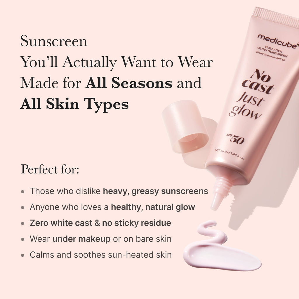 [Subscr.] No Cast Just Glow Collagen Sunscreen