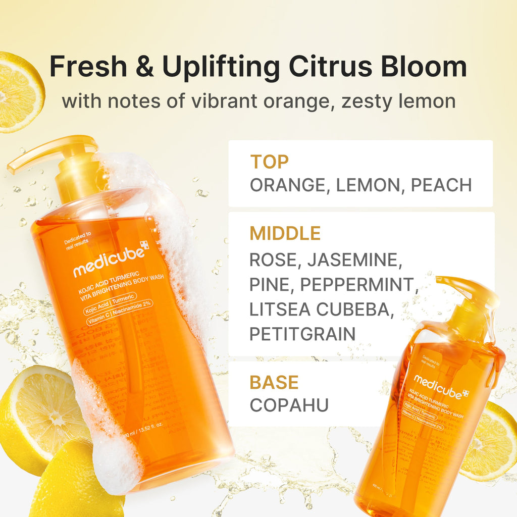 Kojic Acid Turmeric Brightening Body Wash