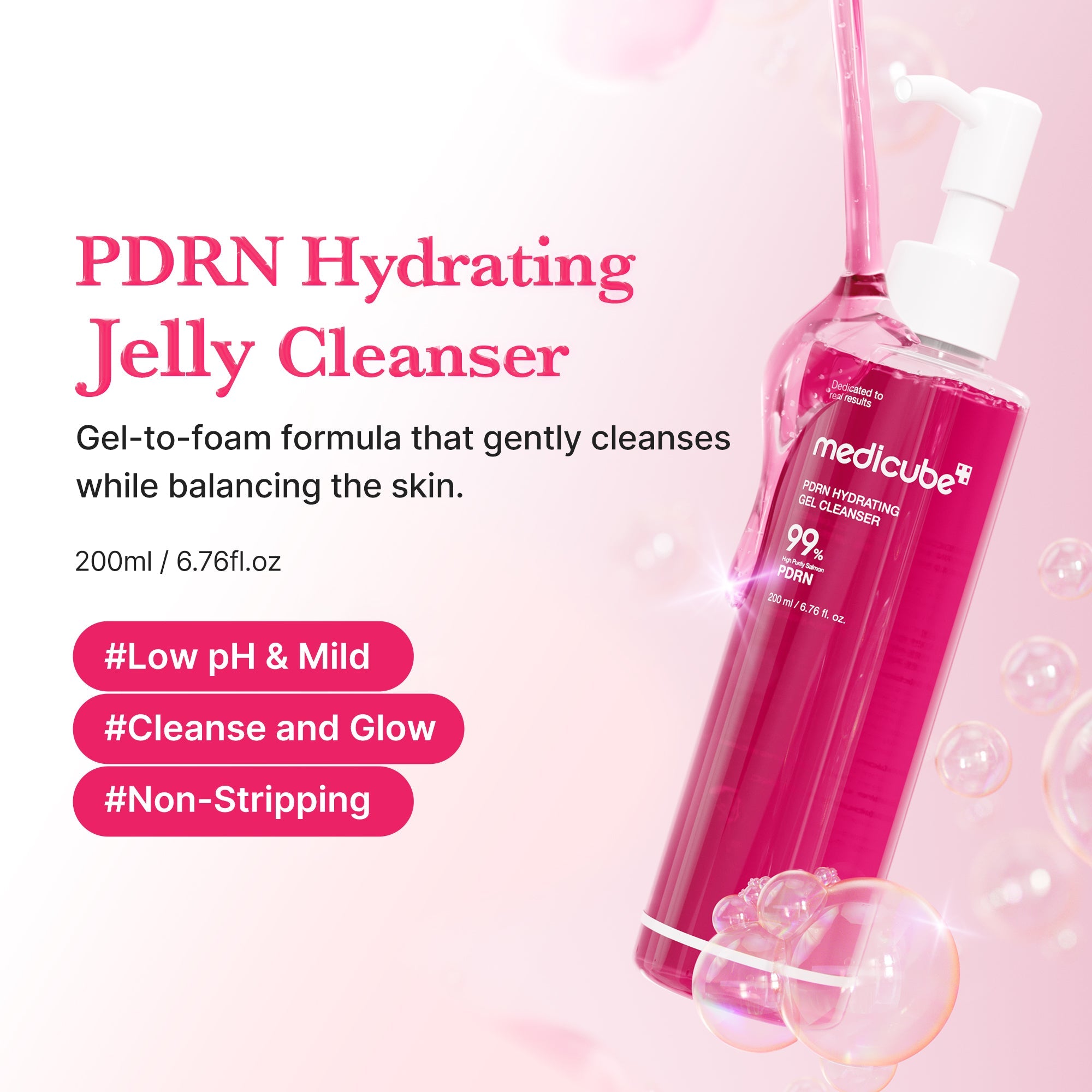 [Subscr.] PDRN Pink Gel Cleanser
