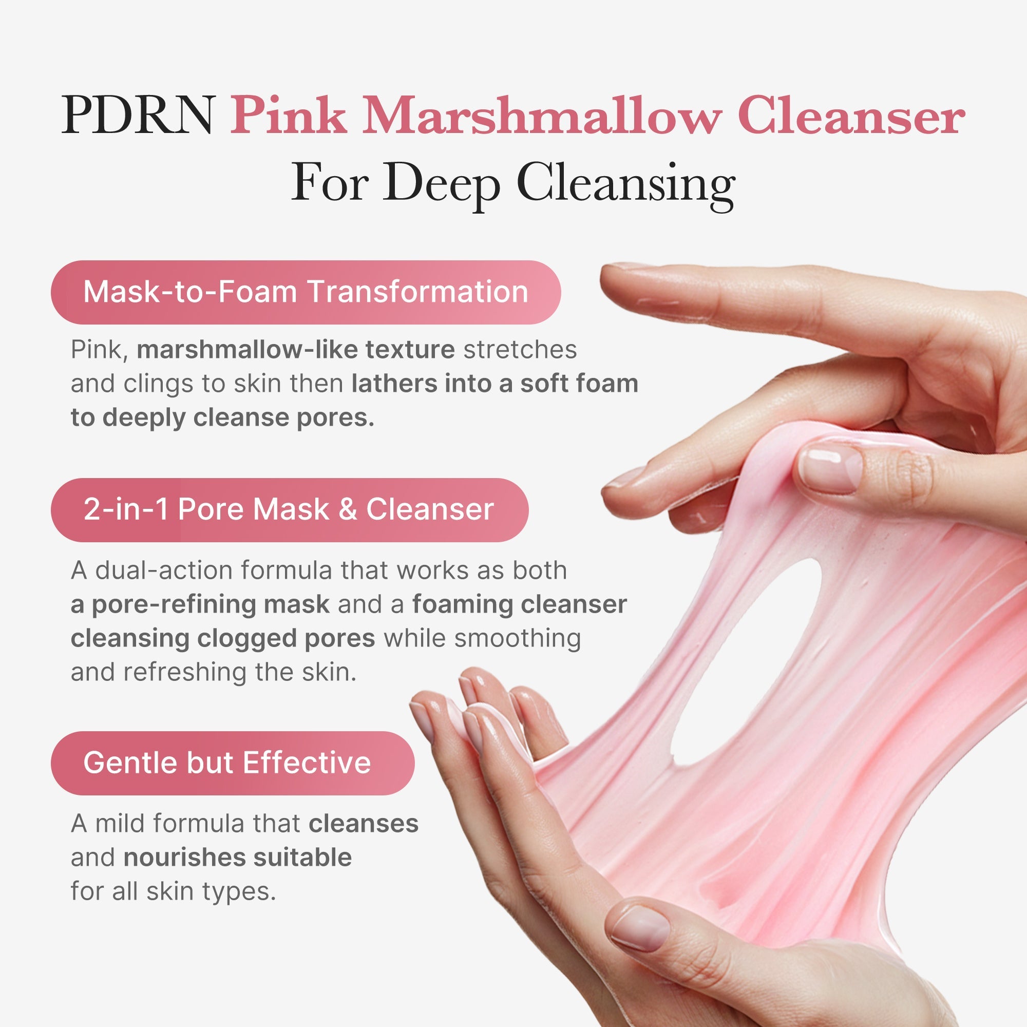[Subscr.] PDRN Pink Whip Cleanser